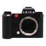 Leica SL3 front view with bare L-mount and full-frame sensor exposed