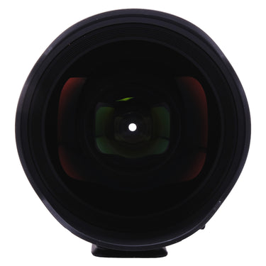 Sigma 14mm f1.4 DG DN Art front element straight on