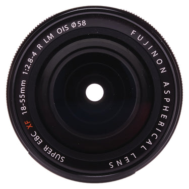 Fujifilm XF 18-55mm front element with filter ring markings