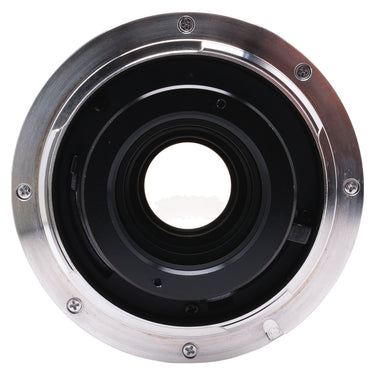 Leica APO-Extender-R 2x rear mount showing contacts, coupling, and rear glass element
