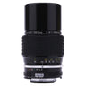 Nikon 200mm f4 AI Nikkor lens front view with barrel markings and serial number