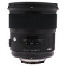 Sigma 24mm f1.4 DG Art front barrel with distance scale and serial number