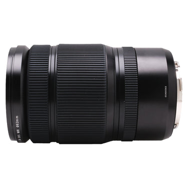 Fujifilm GF 45-100mm f4 side view showing serial number 05A00363