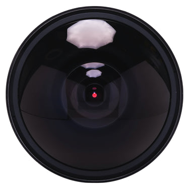 Nikon 8mm f2.8 Fisheye-Nikkor front dome glass element straight on