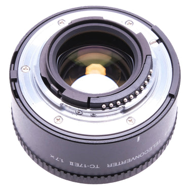 Nikon TC-17E II front element and mount with electronic contacts