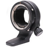 Fujifilm H Mount Adapter G showing G-mount opening, gold electronic contacts and tripod foot