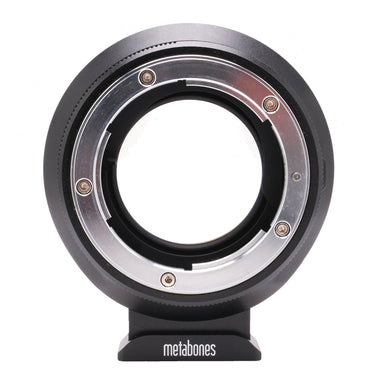 Fujifilm H Mount Adapter G mount opening with tripod foot and bare metal flange