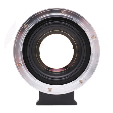 Fujifilm H Mount Adapter G opposite end showing optical element and mount with tripod foot