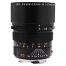Leica APO-Summicron-M 90mm f2 ASPH side view showing aperture ring and focus distance scale