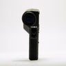 Minolta Spotmeter F light meter side view with viewing barrel and MINOLTA logo