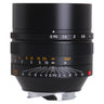 Leica Noctilux-M 50mm f0.95 ASPH side view showing aperture scale and depth-of-field markings