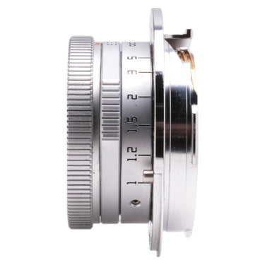 TTArtisan 28mm f5.6 side profile showing focus distance scale
