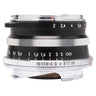 Voigtlander Ultron 35mm f2 side view showing aperture and distance scales
