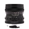 Voigtländer 35mm f1.7 Ultron front angled view showing serial number and aperture scale