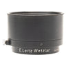 Leica FIKUS lens hood side view with E. Leitz Wetzlar Germany engraving and locking knob