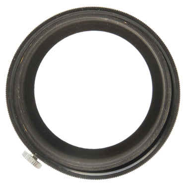 Leica FIKUS lens hood top-down view showing open barrel and mounting ring