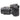 Nikon D5000 right side view with port covers and lens