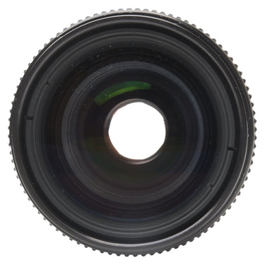 Nikon 35-70mm f2.8 D front element showing coating and internal dust