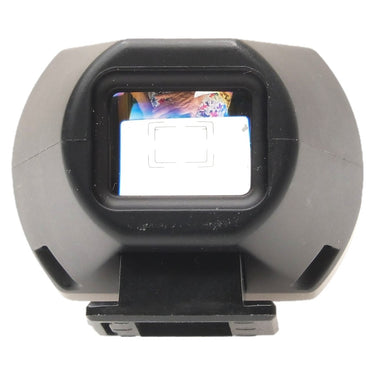 Fujifilm VF-X21 eyepiece view showing bright framelines