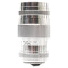Canon 135mm f3.5 lens side view showing aperture and distance scales