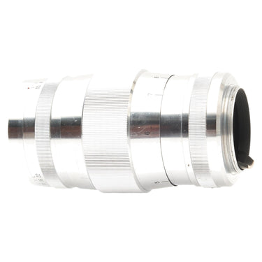 Canon 135mm f3.5 lens rear showing screw mount threads