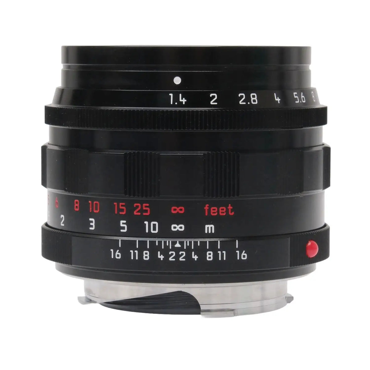 Leica 50mm f1.4 Summilux-M Glossy Black Paint, Boxed 4990241