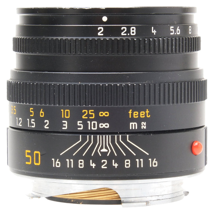 Leica 50mm f2 Summicron-M Black, V5, Boxed 3940688