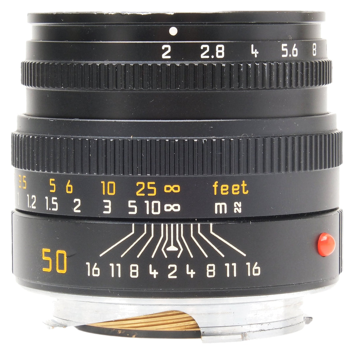 Leica 50mm f2 Summicron-M Black, V5, Boxed 3940688