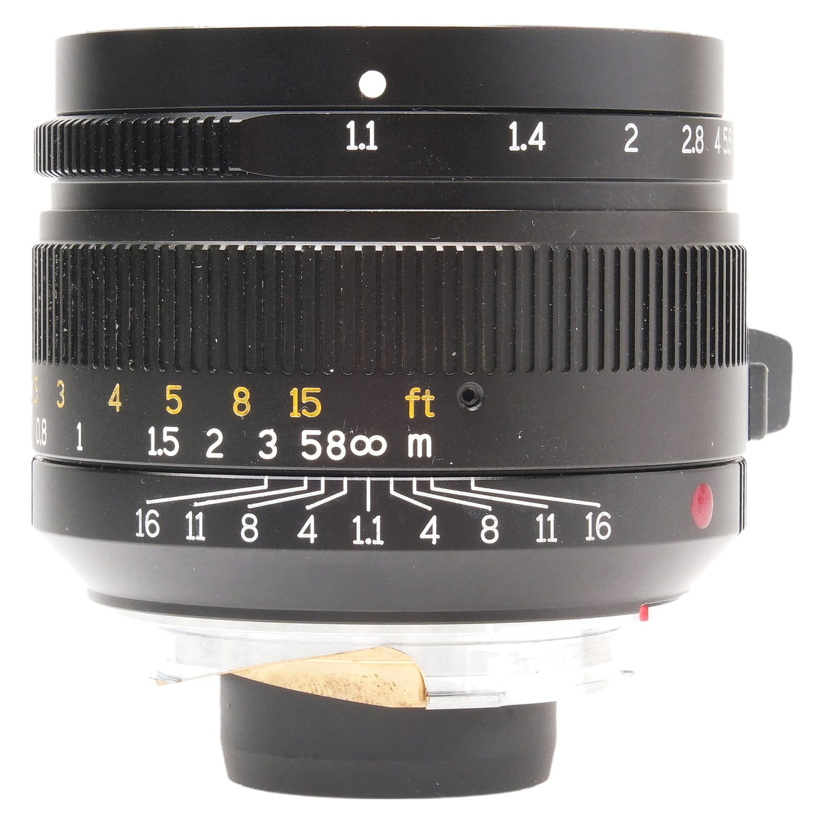 7Artisans 50mm f1.1 DJ-Optical Lens, Leica M, Black 658681