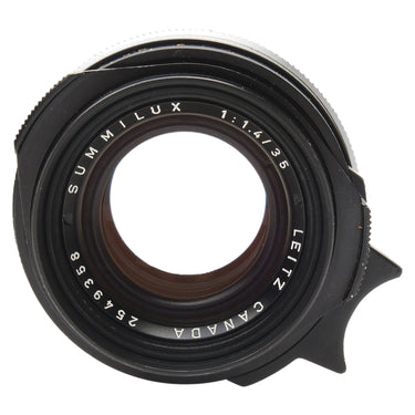 Leica Summilux 1:1.4/35 front element with Leitz Canada engraving and serial 2549358