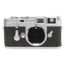 Leica M3 front view with bare lens mount and rangefinder and viewfinder windows