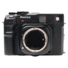 Mamiya 6 MF front view with bare lens mount and contacts