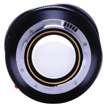 Leica 50mm f1 Noctilux-M rear view showing bare M mount and rear element
