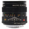 Leica 60mm f2.8 Macro-Elmarit-R front barrel view with aperture and depth of field scale