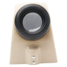 Linhof 2X3 tan right angle viewfinder, top view looking down into the eyepiece and glass