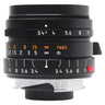 Leica 21mm f3.4 Super-Elmar-M top view showing aperture ring and depth-of-field scale
