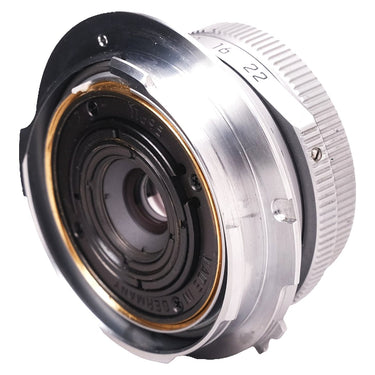 Leica Summaron-M 28mm bare M mount and rear element with part number 11695
