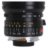 Leica Elmarit-M 21mm f2.8 ASPH side view showing aperture scale and depth-of-field markings