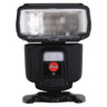 Leica SF 60 flash front view with flash head and red Leica logo