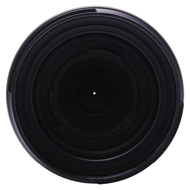Tamron 18-300mm front element glass viewed head-on