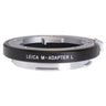 Leica M-Adapter L L-mount bayonet side with model engraving, three-quarter view