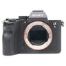 Sony a7S III front view with E-mount and exposed full-frame sensor