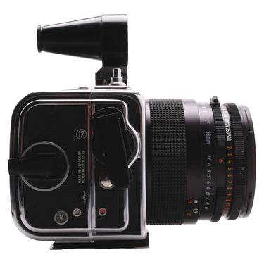 Hasselblad SWC/M right side showing A12 back with 12 frame counter and lens