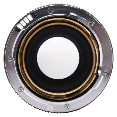 Leica Summicron-M 50mm f2 Safari rear element and M mount with brass helicoid