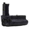 Sony VG-C5 vertical grip side view showing battery tray contacts and C1/C2 buttons
