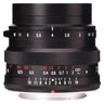 Voigtlander 23mm f1.2 Nokton front view showing aperture and focus scales