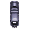 Westcott FJ80 II speedlight rear view with tilted head and hot shoe foot