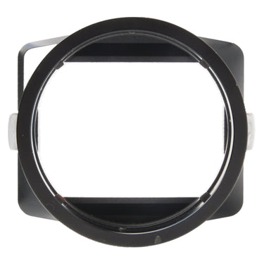 Leica 12592 metal lens hood rear view showing bayonet mount ring