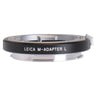 Leica M-Adapter L side view showing the M-Adapter L engraving and both bayonet mounts