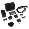 Leica USB-C Power Set contents: dual charger, AC adapter, BP-SCL6 battery, USB-C cable and international plug adapters